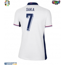 Ženski Nogometni dresi Anglija Bukayo Saka #7 Domači EP 2024 Kratek Rokav